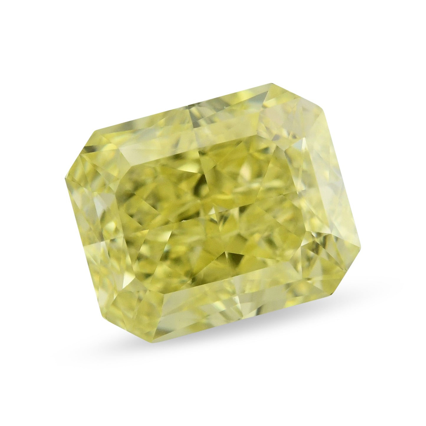 0,61 Karat Fancy Intense Yellow Radiant VS1 GIA
