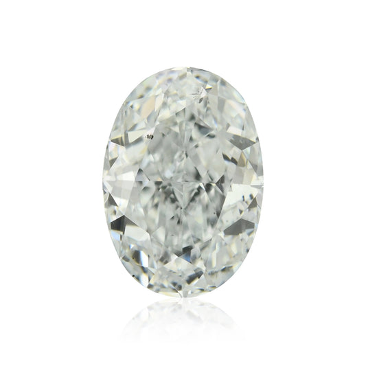 0,88 Karat hellblauer ovaler Diamant SI2 GIA