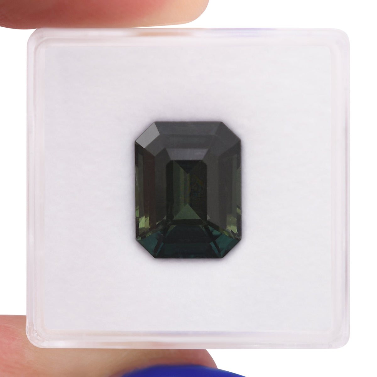 Smaragd-Saphir | 7,01 ct | Grün | CD | Ref. 721062