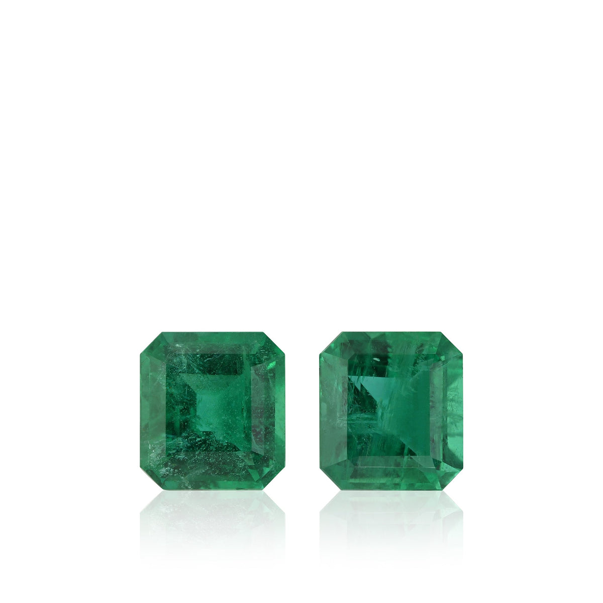 Achteckiger Smaragd | 7,03 ct | Grün | GRS | Ref. 638026