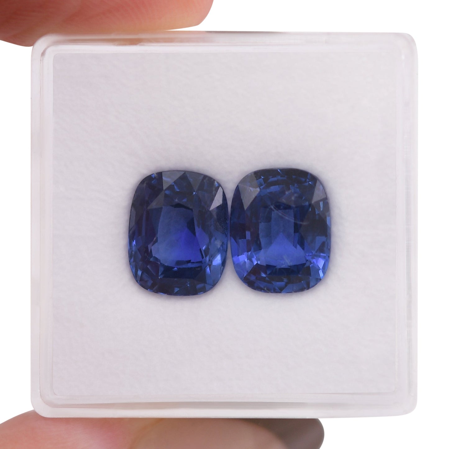 7,13 Karat blauer Kissen-Saphir aus Sri Lanka, GIA