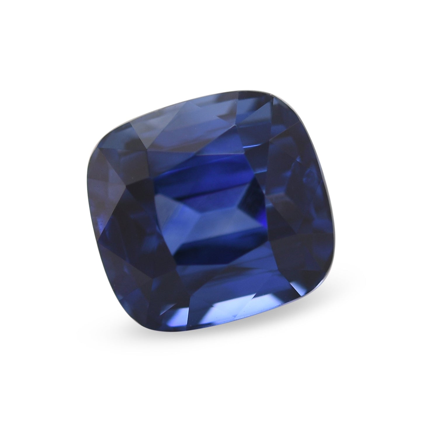 7,69 Karat blauer MADAGASCAR Kissen-Saphir AGL