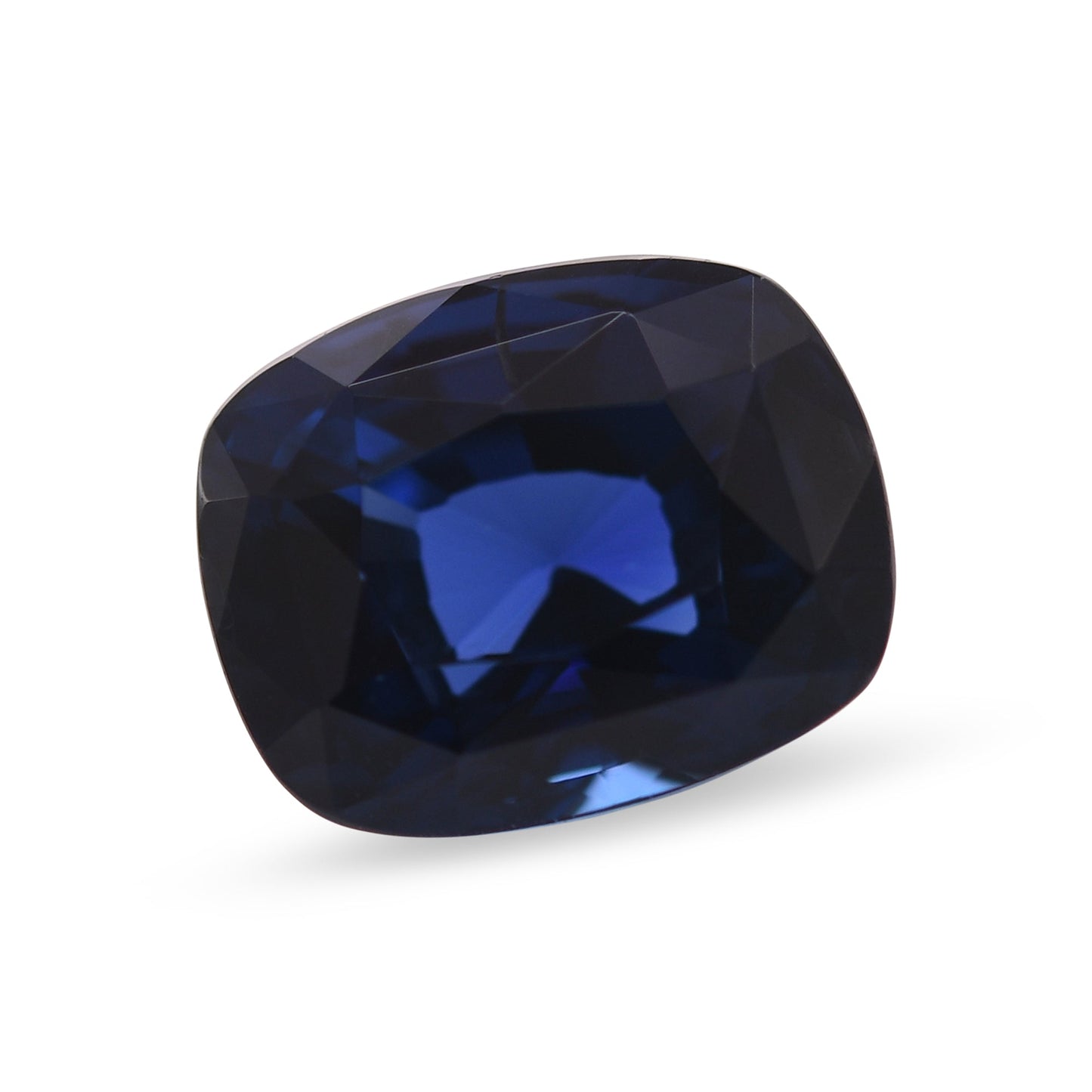 7,90 Karat blauer kissenförmiger MADAGASKAR-Saphir, GIA- und GUBELIN-zertifiziert