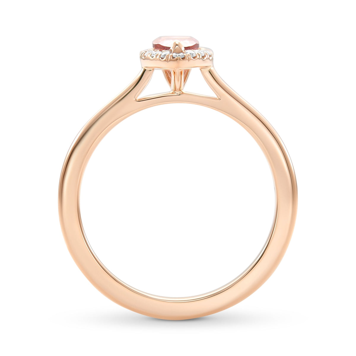 Halo-Ring | 18 Karat Gold | GIA | Ref. 715272