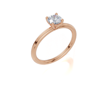 18ct Emerald 0.50Carat G/H-CC SI Plain Plain 4Pr  Diamond Ring