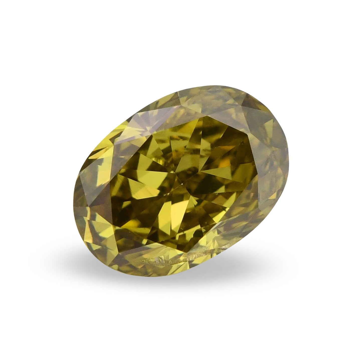 0,79 Karat Chamäleon-Ovaldiamant (I1) GIA