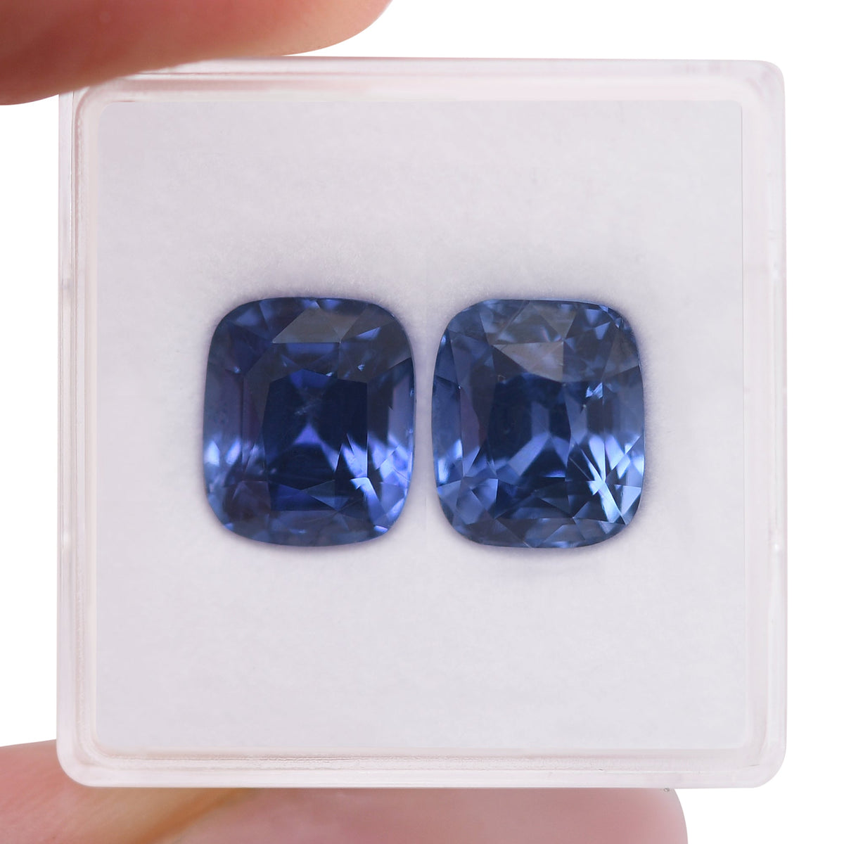Kissenförmiger Saphir | 9,95 ct | Blau | CD | Ref. 711349