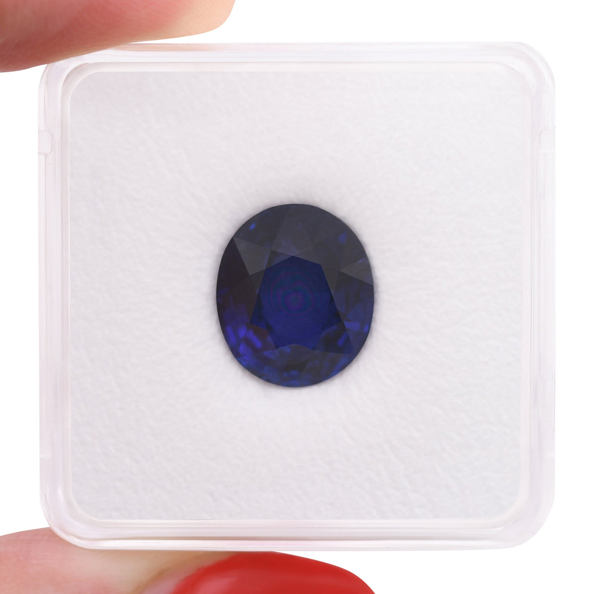Ovaler Saphir | 9,99 ct | Blau | CD | Ref. 719410