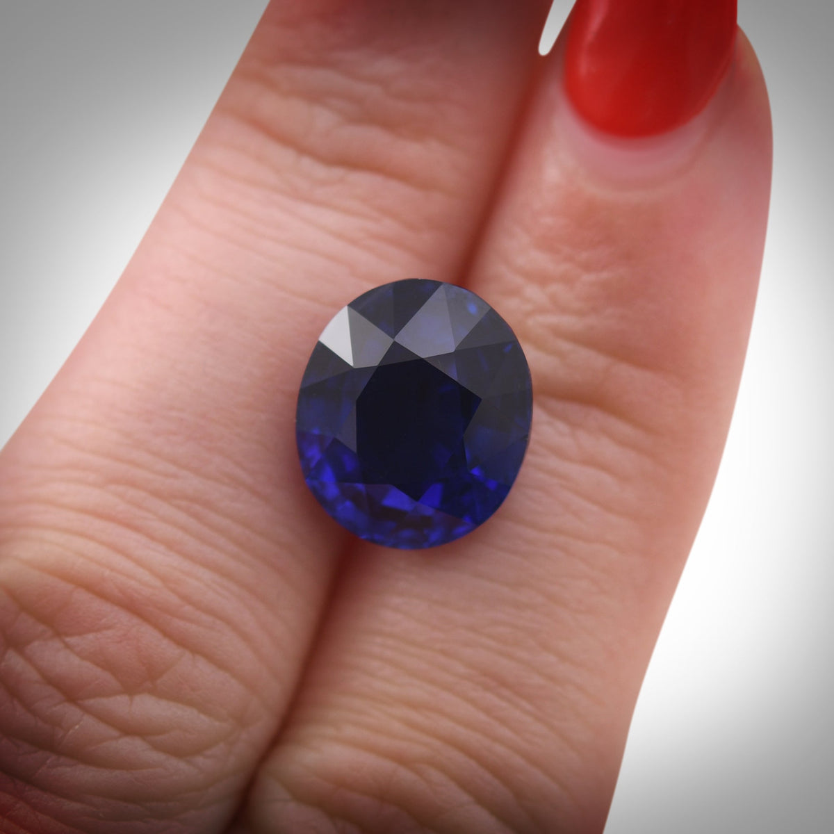 Ovaler Saphir | 9,99 ct | Blau | CD | Ref. 719410