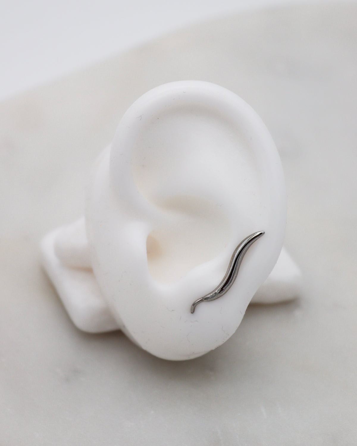 Marina – Ear Cuffs aus 925 Silber in Wellenform