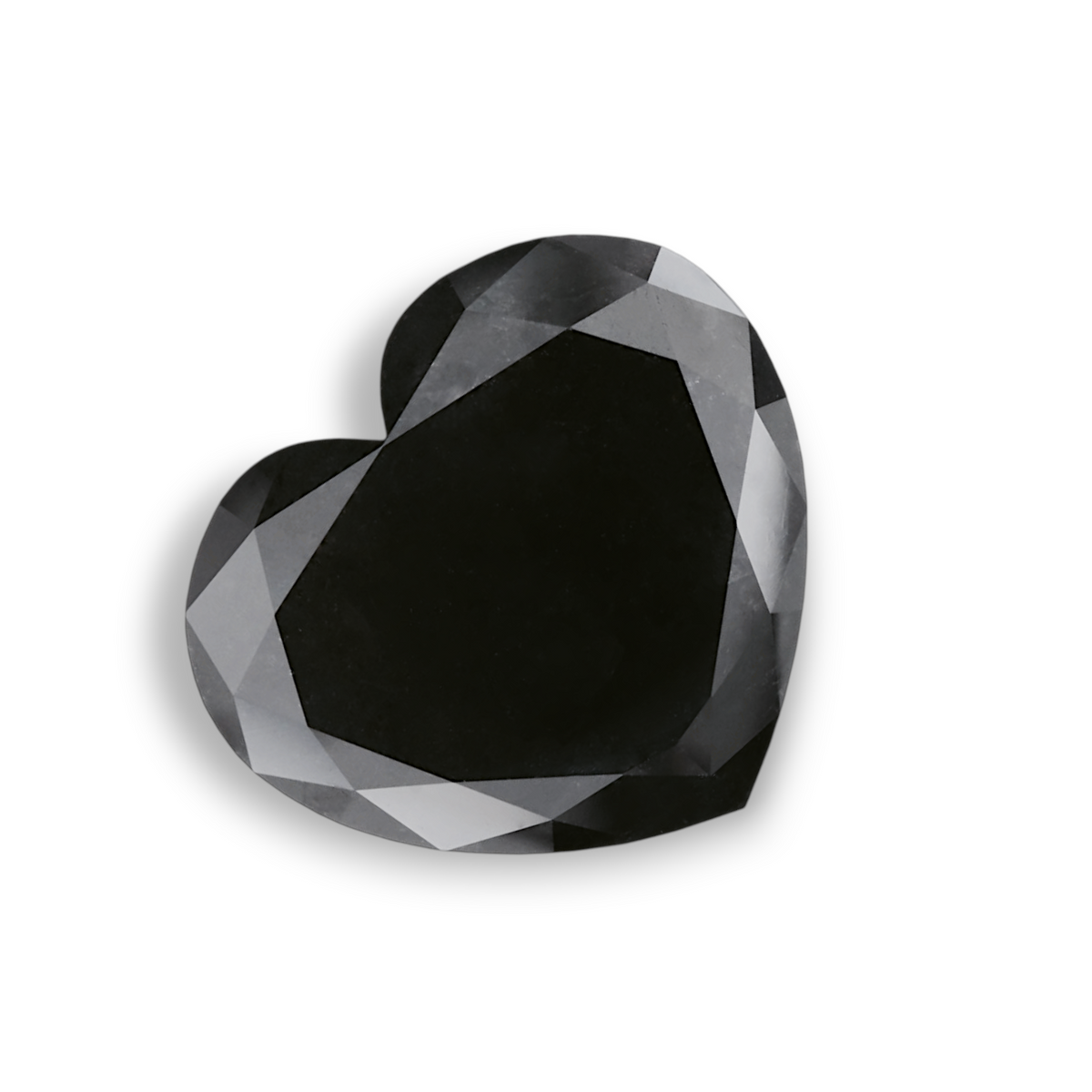Herzförmiger Diamant | 13,27 ct | Fancy Black | GIA | Ref. S974618