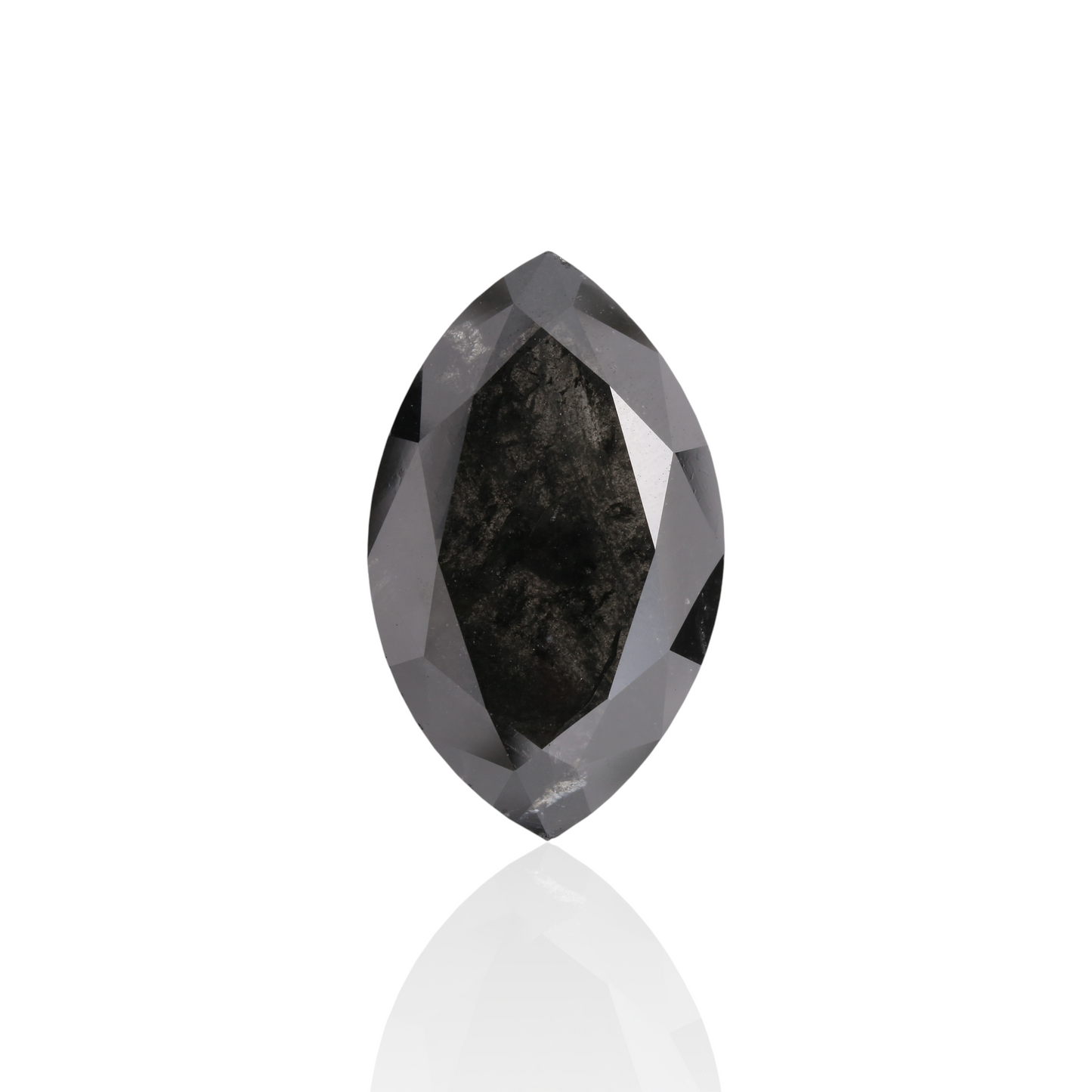 10,92 Karat natürlicher schwarzer Marquise-Diamant, GIA-zertifiziert