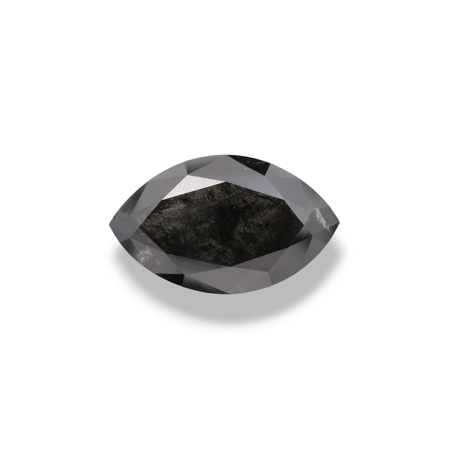 10,92 Karat natürlicher schwarzer Marquise-Diamant, GIA-zertifiziert