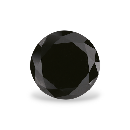 1,82 Karat natürlicher schwarzer runder Diamant (GIA)