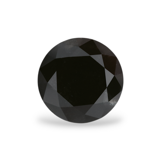 1,15 Karat natürlicher schwarzer runder Diamant (GIA)