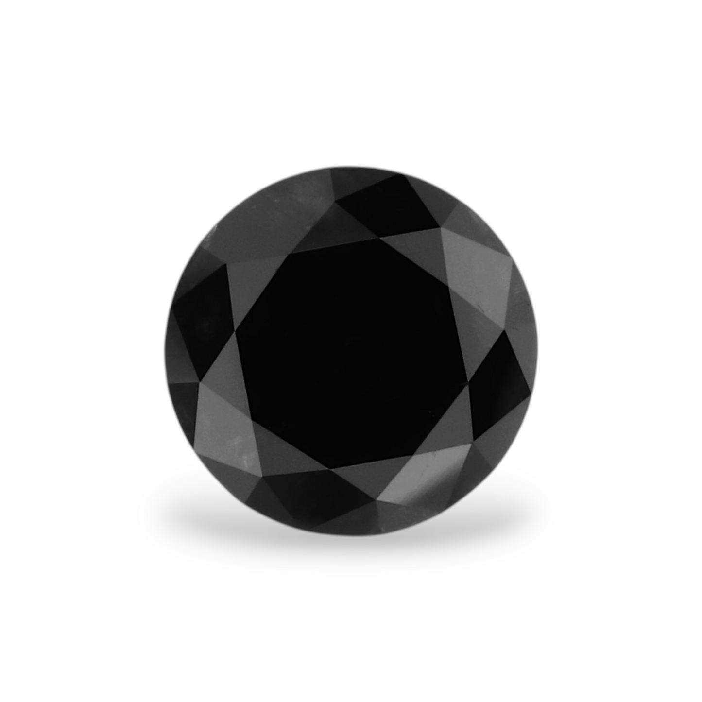 1,20 Karat natürlicher schwarzer runder Diamant (GIA)