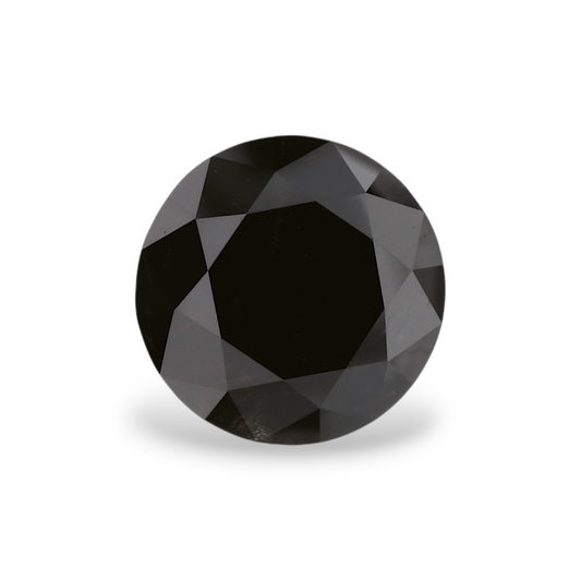 1,79 Karat natürlicher schwarzer runder Diamant (GIA)