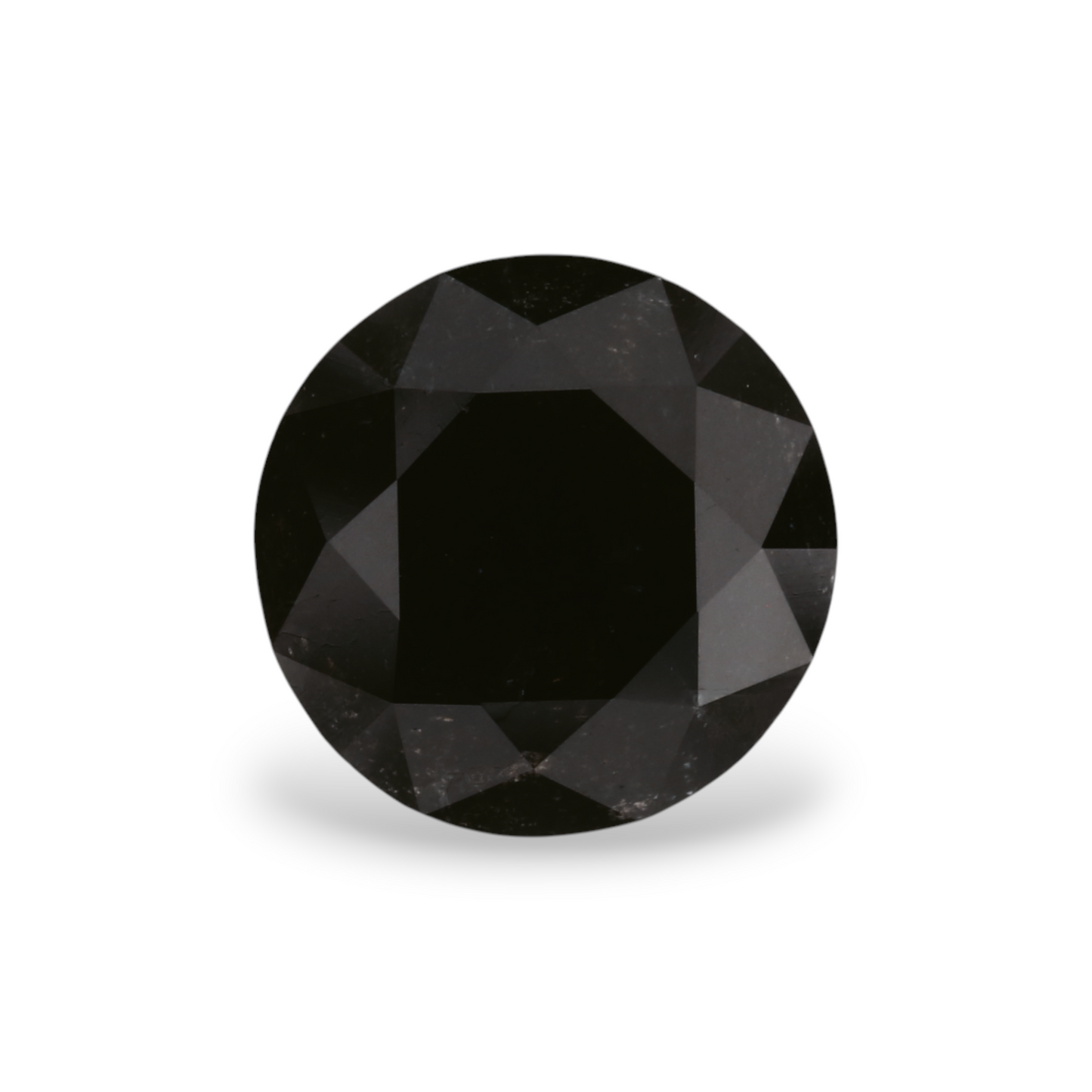 1,91 Karat Natürlicher Schwarzer Runder Diamant GIA