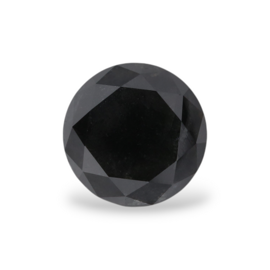 1,14 Karat natürlicher schwarzer runder Diamant (GIA)