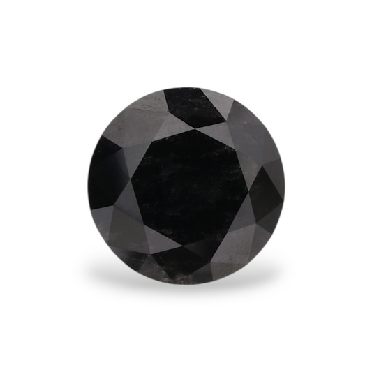 1,17 Karat natürlicher schwarzer runder Diamant (GIA)