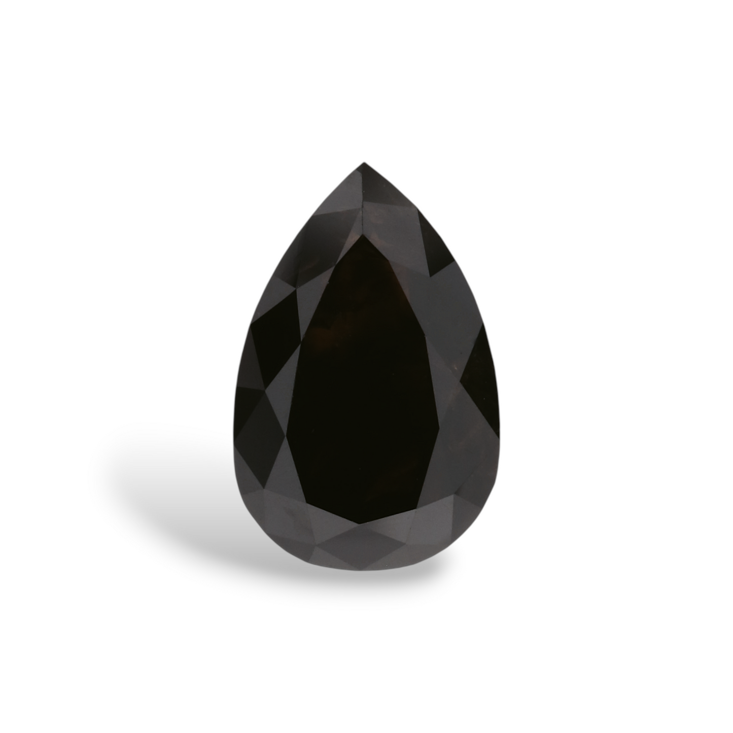 1,45 Karat natürlicher schwarzer Birnendiamant (GIA-geprüft)