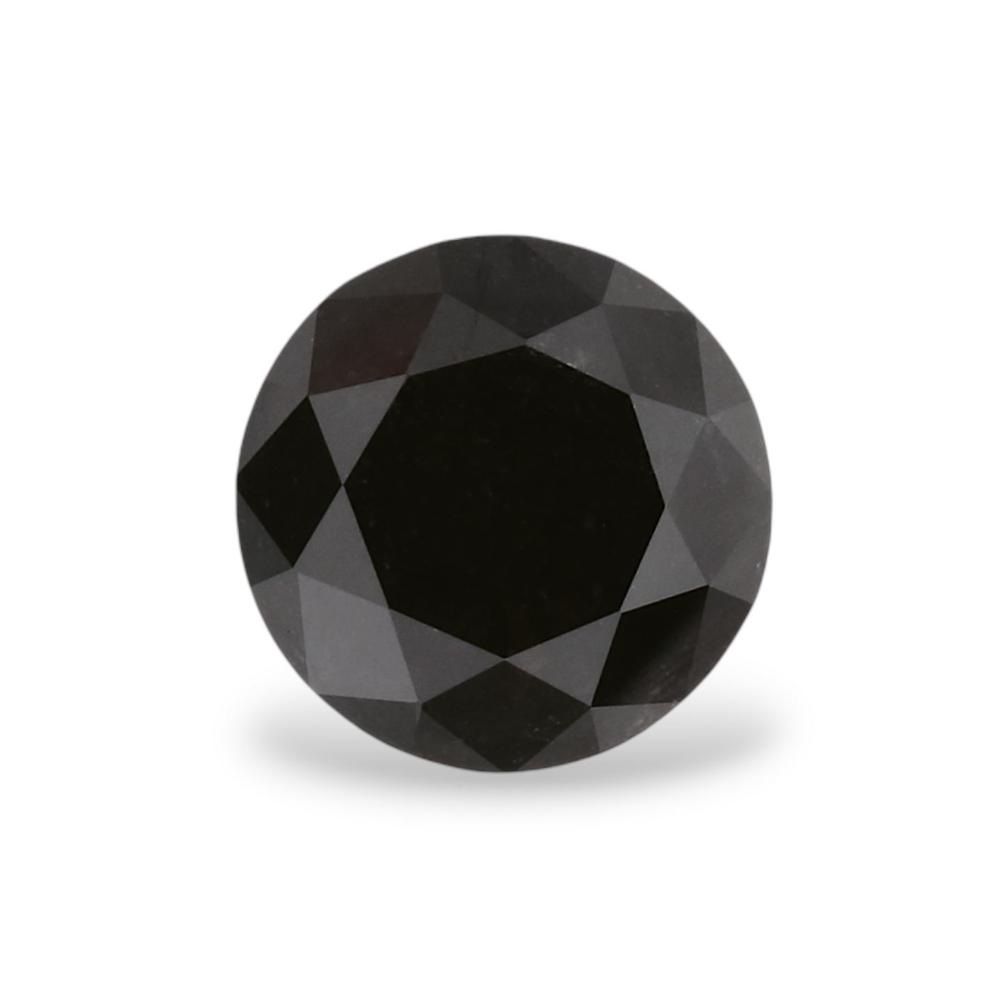1,22 Karat natürlicher schwarzer runder Diamant (GIA)