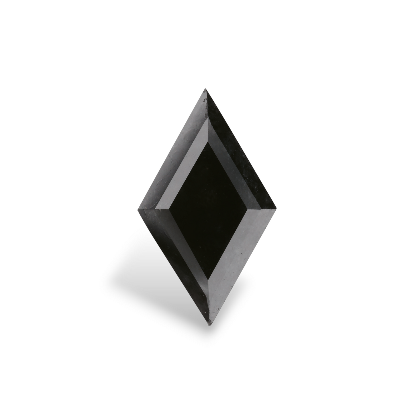2,64 Karat natürlicher schwarzer Diamant im Rautenschliff, GIA-zertifiziert