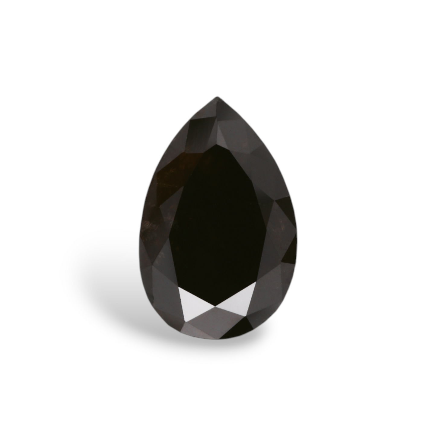 1,86 Karat natürlicher schwarzer Birnendiamant (GIA-geprüft)