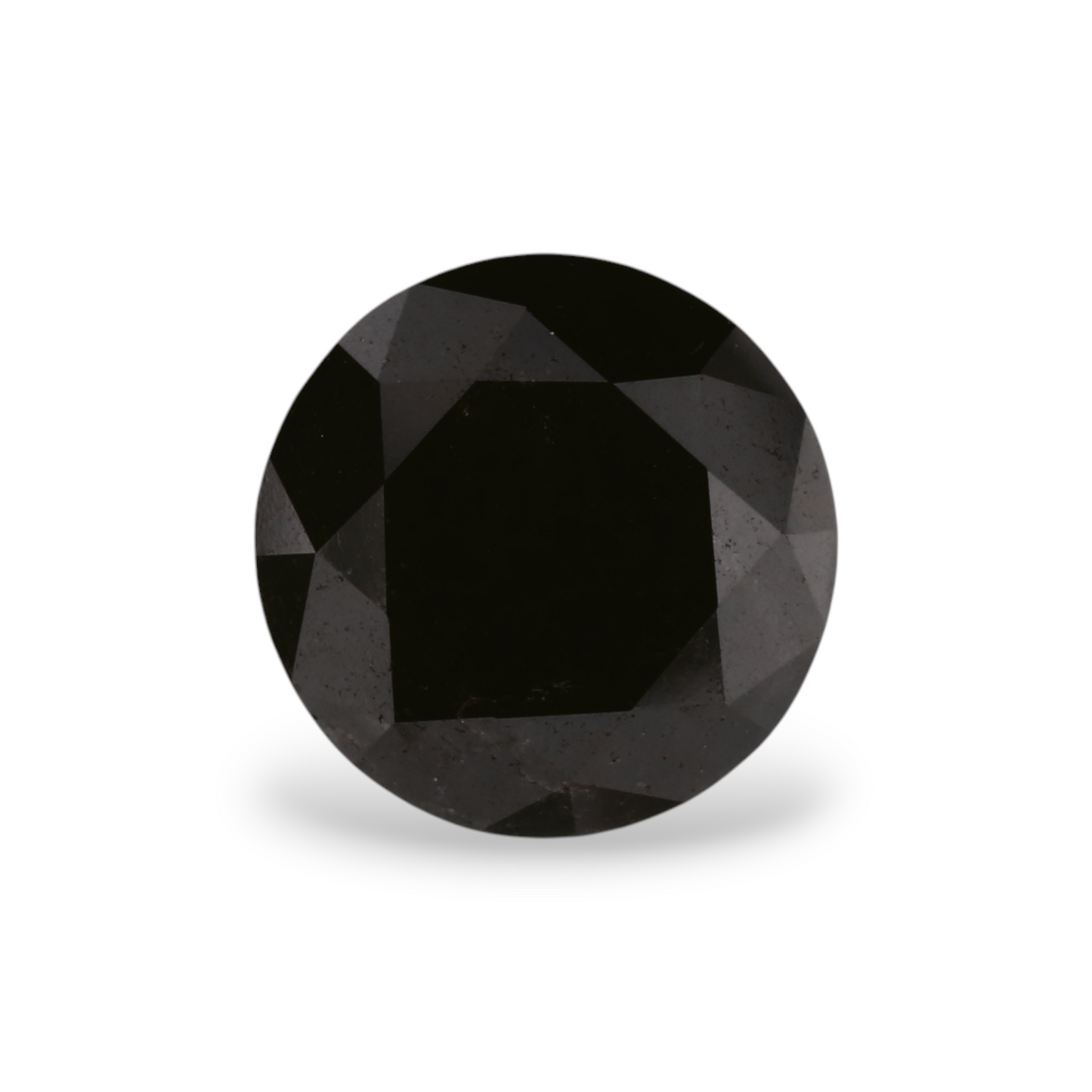 1,88 Karat natürlicher schwarzer runder Diamant (GIA)