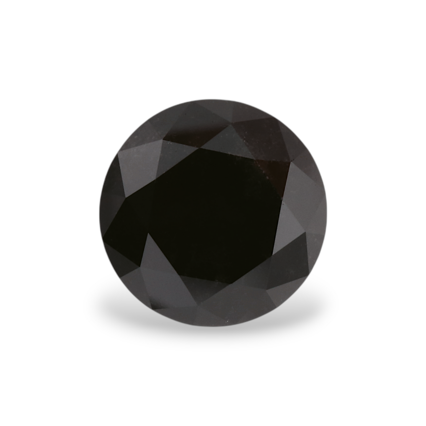 1,4 Karat natürlicher schwarzer runder Diamant (GIA)