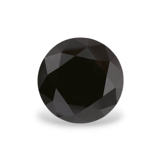 1,4 Karat natürlicher schwarzer runder Diamant (GIA)