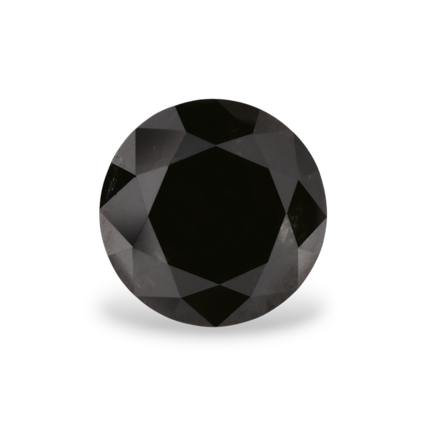 1,78 Karat natürlicher schwarzer runder Diamant (GIA-geprüft)