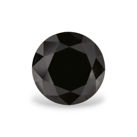 1,78 Karat natürlicher schwarzer runder Diamant (GIA-geprüft)
