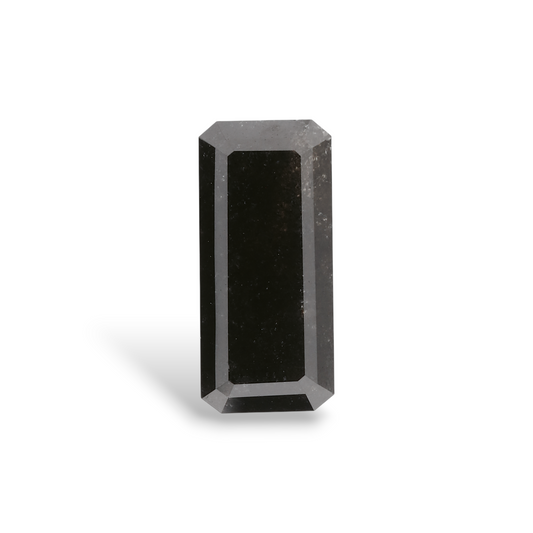 2,36 Karat natürlicher schwarzer Smaragd-Diamant (GIA)