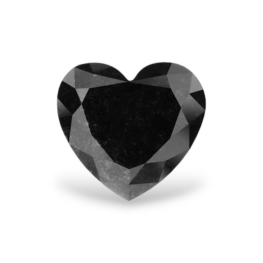 1,88 Karat natürlicher schwarzer Herzdiamant (GIA-geprüft)