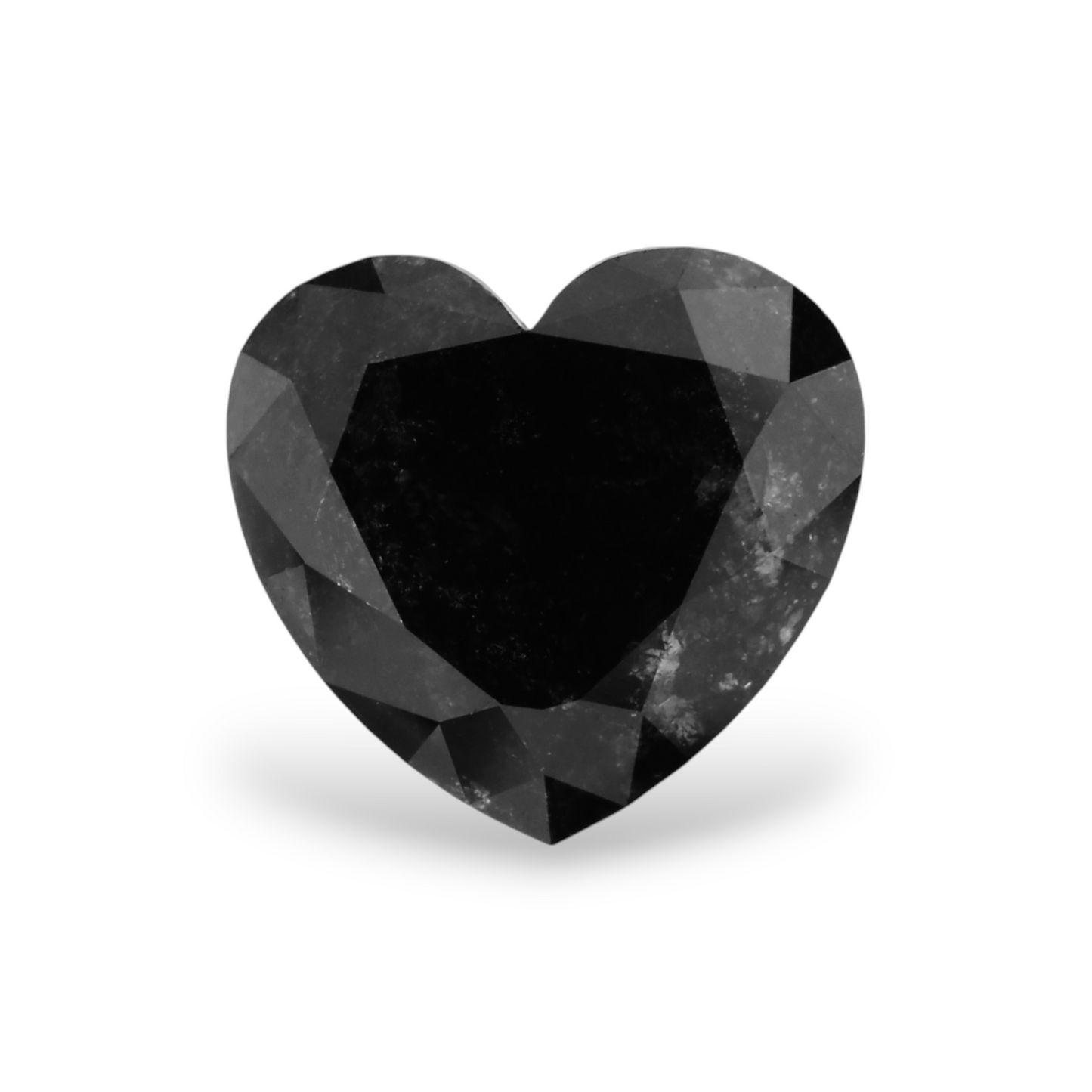 1,8 Karat natürlicher schwarzer Herzdiamant (GIA-geprüft)