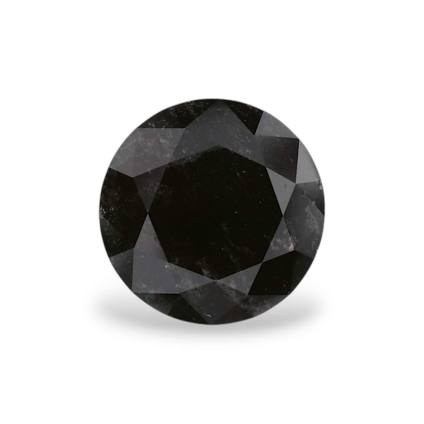 1,20 Karat natürlicher schwarzer runder Diamant (GIA)