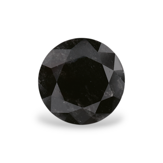 1,20 Karat natürlicher schwarzer runder Diamant (GIA)