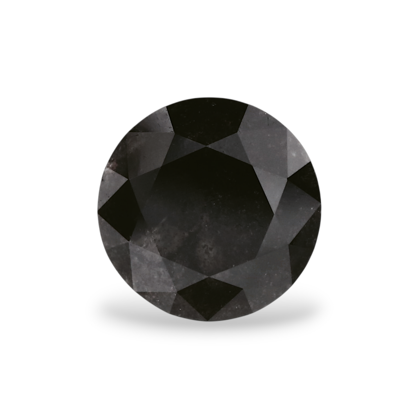 1,19 Karat natürlicher schwarzer runder Diamant (GIA)
