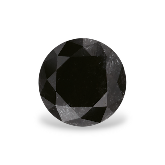 1,14 Karat natürlicher schwarzer runder Diamant (GIA)
