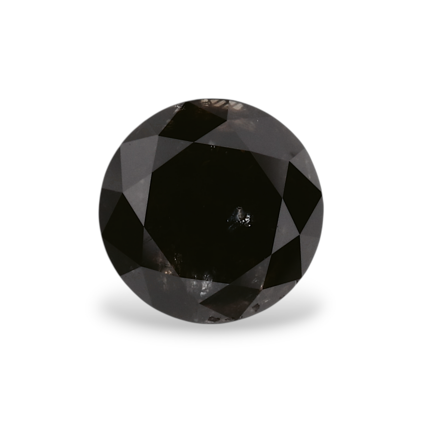 1,14 Karat natürlicher schwarzer runder Diamant (GIA)