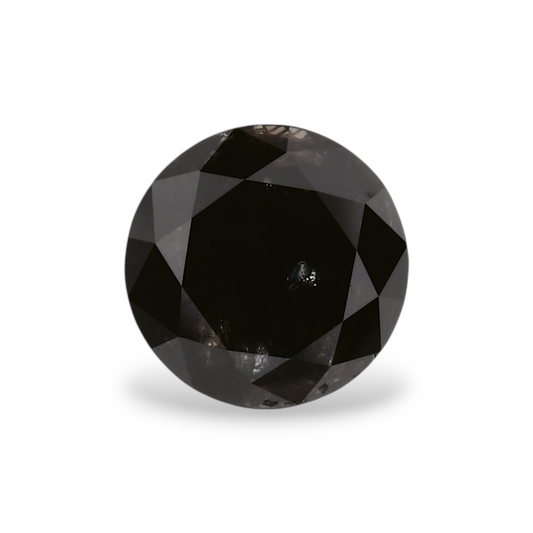 1,14 Karat natürlicher schwarzer runder Diamant (GIA)