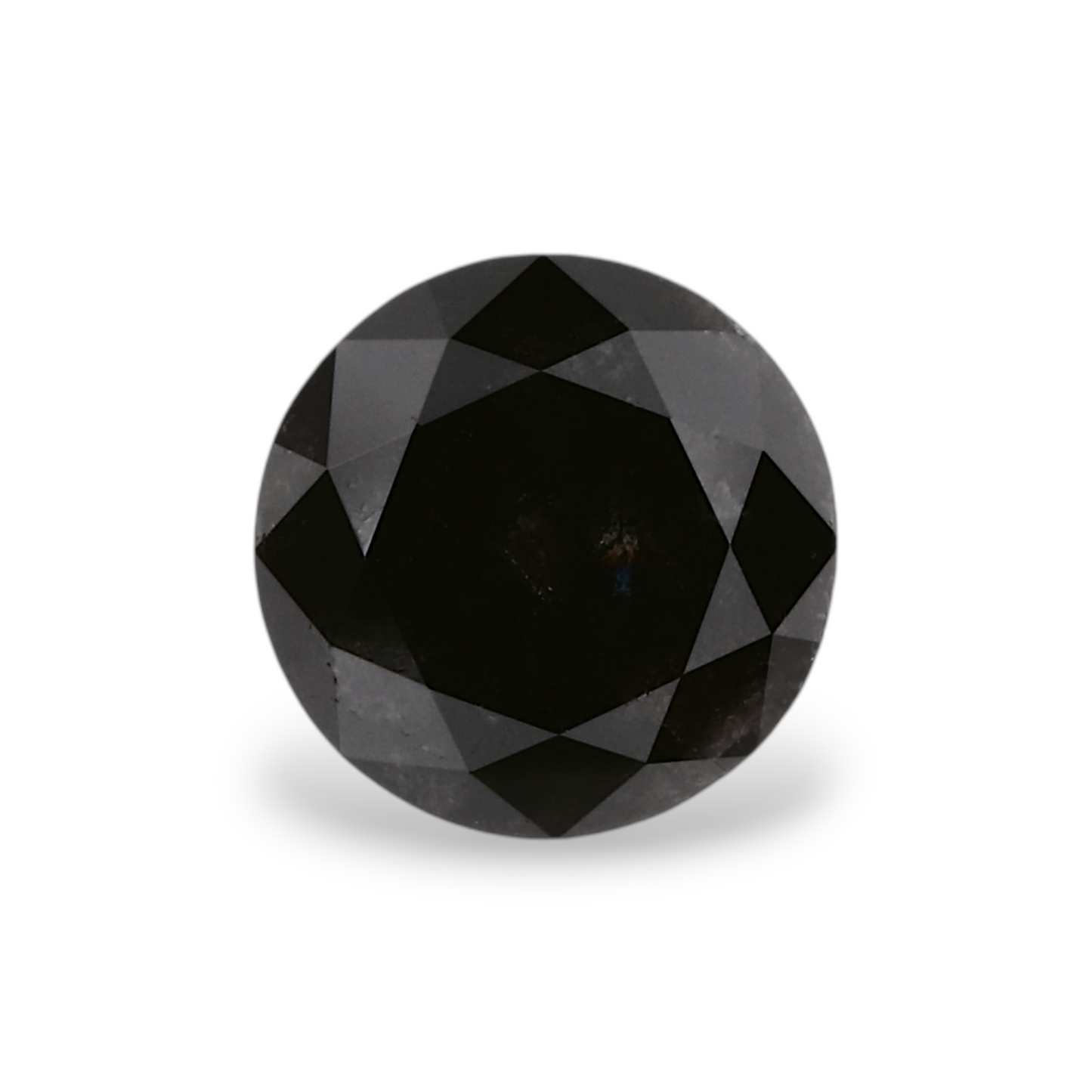 1,15 Karat natürlicher schwarzer runder Diamant (GIA)