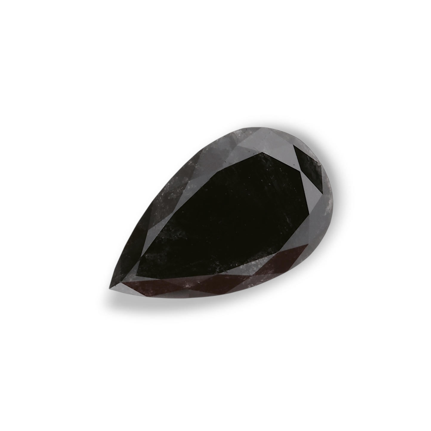1,15 Karat natürlicher schwarzer Birnendiamant (GIA-geprüft)