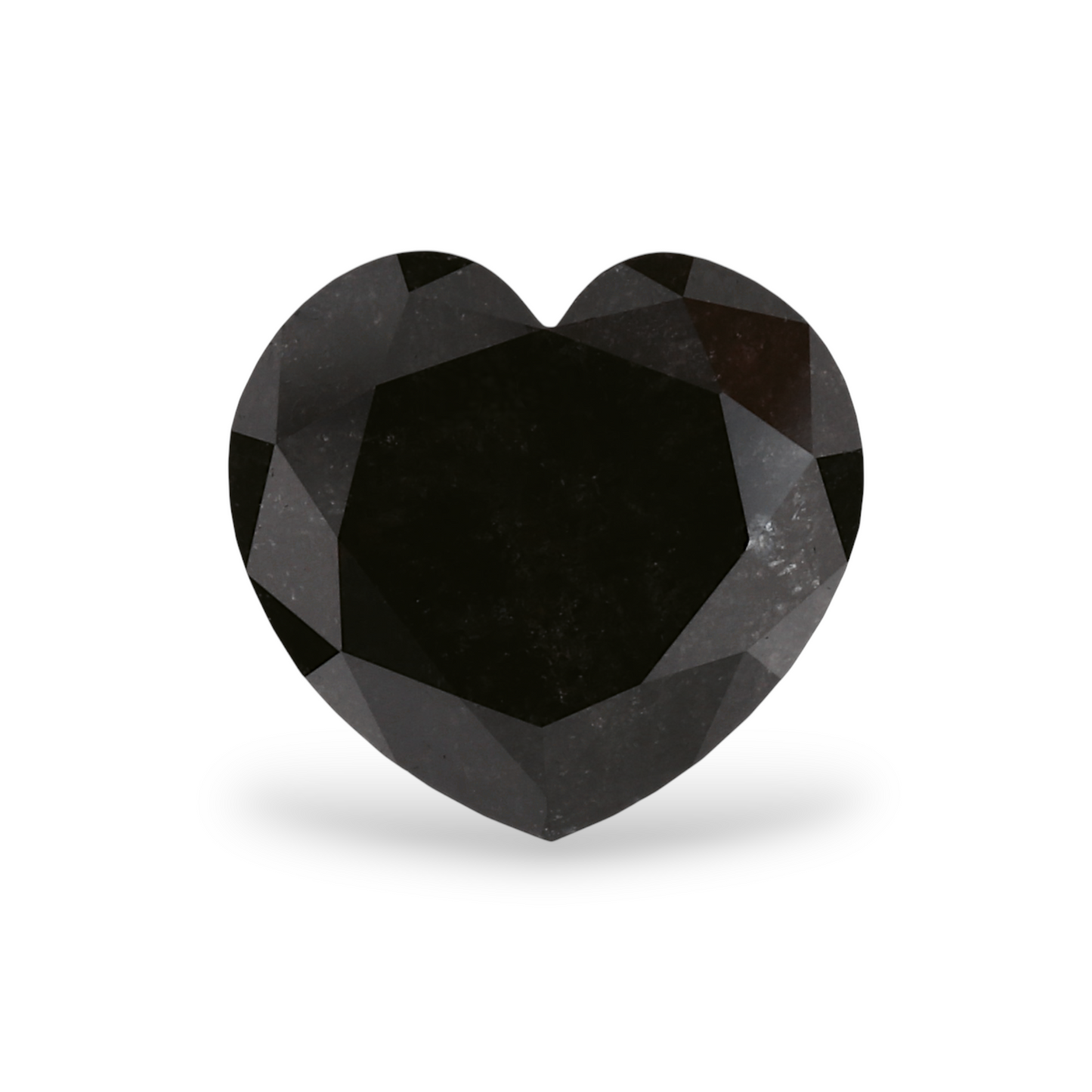 1,83 Karat Natürlicher Schwarzer Herzdiamant GIA