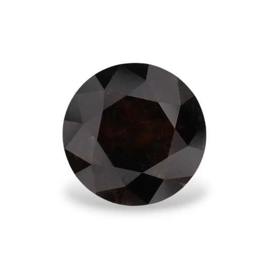 1,08 Karat Natürlicher Schwarzer Runder Diamant GIA