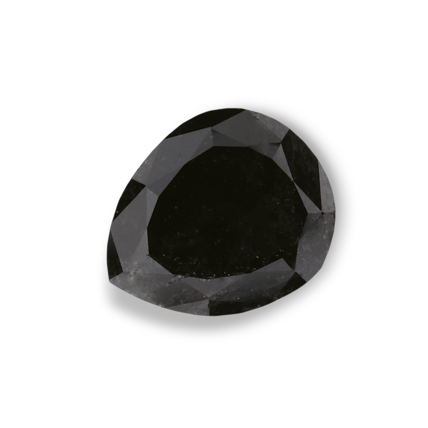 1,17 Karat natürlicher schwarzer Birnendiamant (GIA-geprüft)