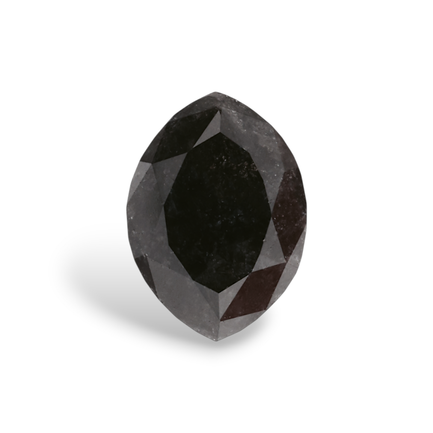 0,99 Karat natürlicher schwarzer Marquise-Diamant, GIA-zertifiziert