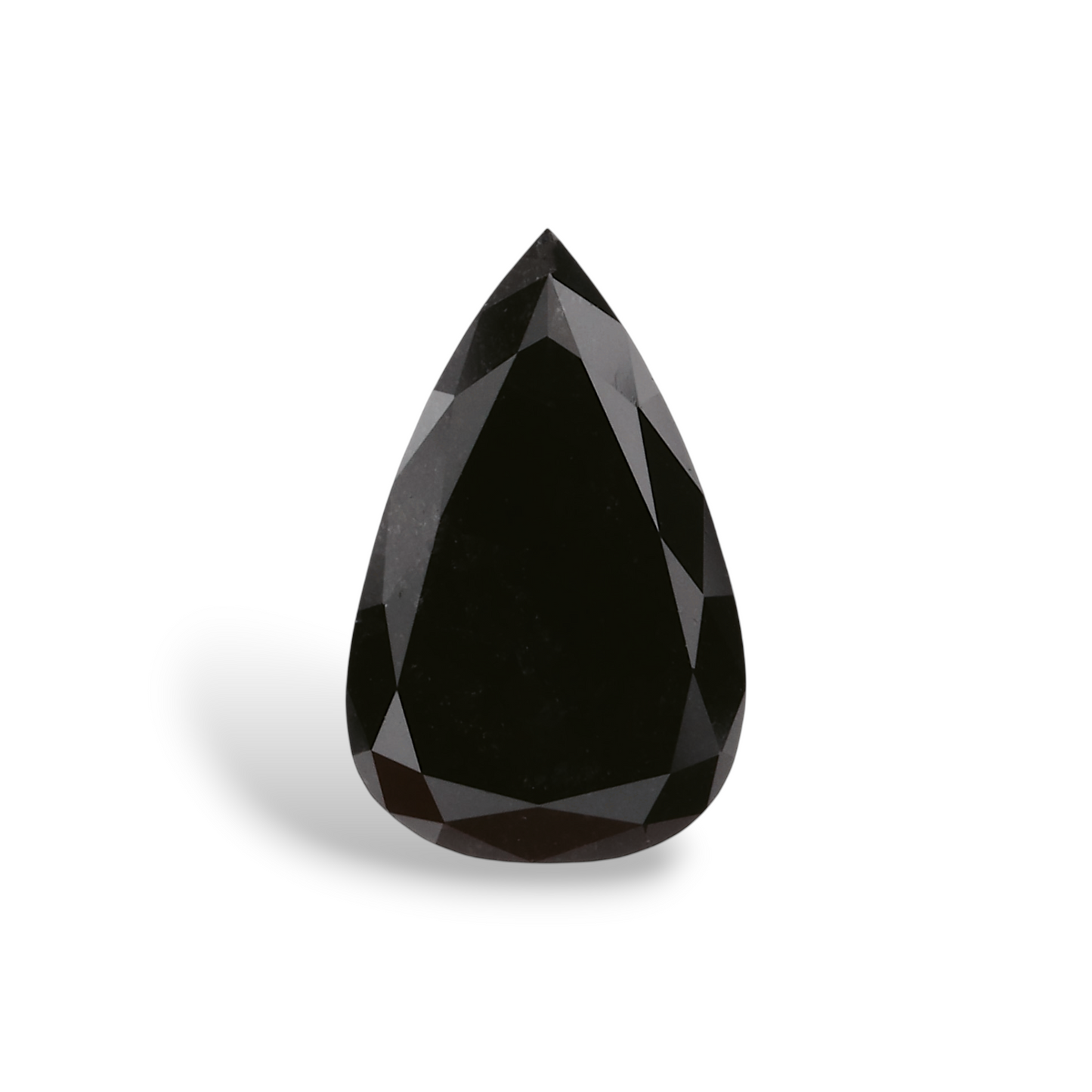 1,14 Karat natürlicher schwarzer Birnendiamant (GIA-geprüft)
