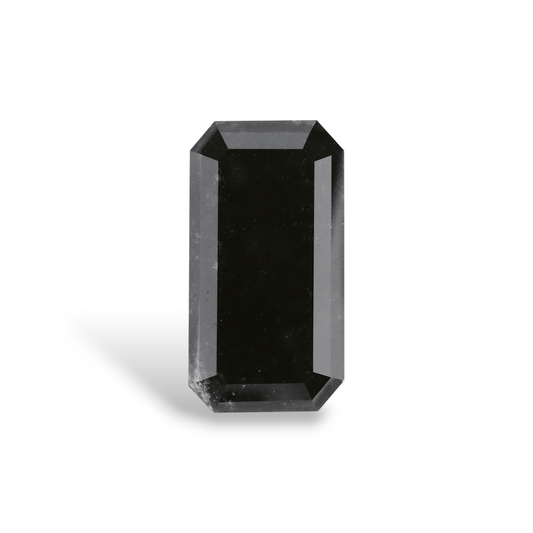 4,44 Karat natürlicher schwarzer Smaragd-Diamant, GIA-zertifiziert